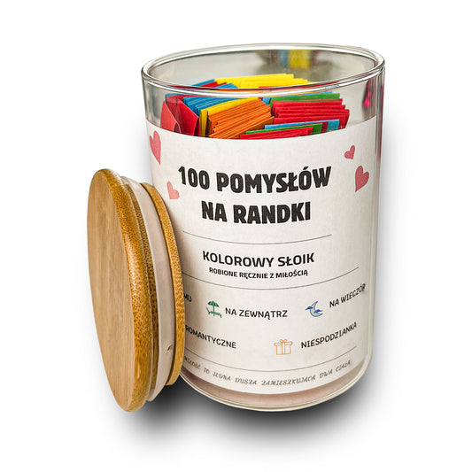 kolorowy słoik